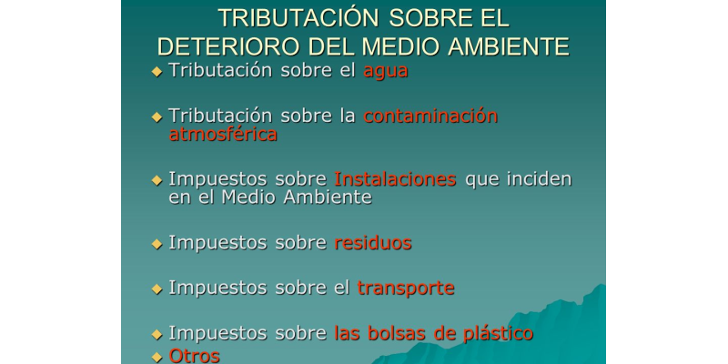 Capacitación tributaria y políticas sobre el cambio climático