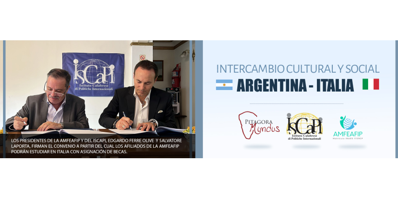 Convenio para Intercambio Italia - Argentina