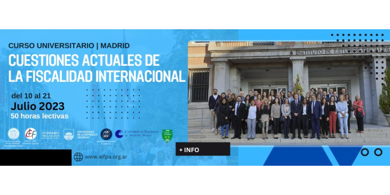 Cuestiones Actuales de la Fiscalidad Internacional