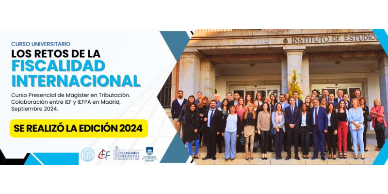 Se realizó otra edición del Curso de Fiscalidad Internacional