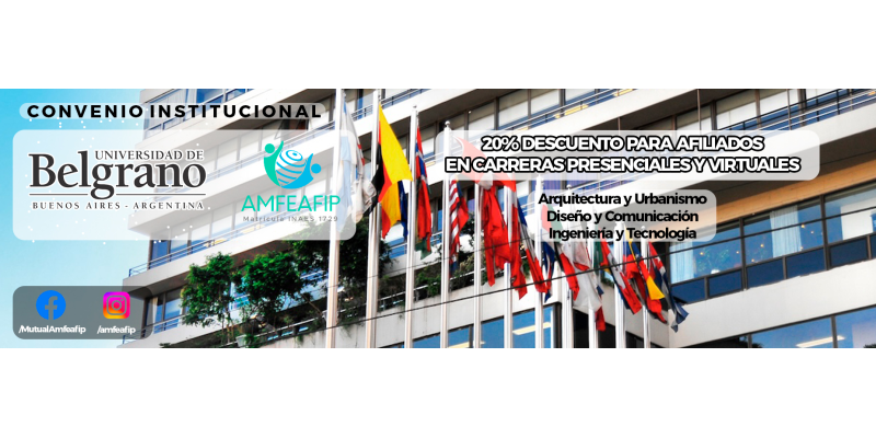 Excelente Convenio con la Universidad de Belgrano