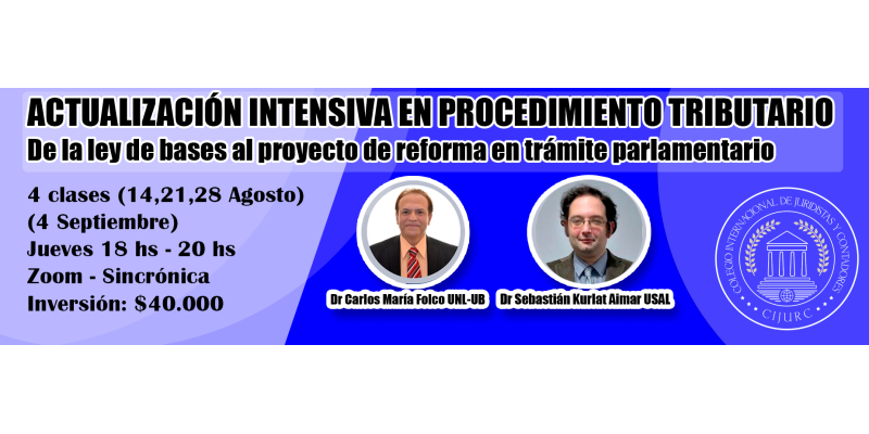 Actualización Intensiva en Procedimiento Tributario
